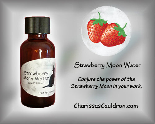 Charissa's Cauldron Strawberry Moon Water