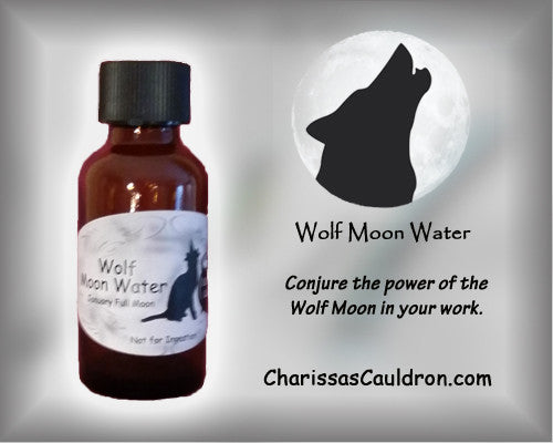 Charissa's Cauldron Wolf Moon Water