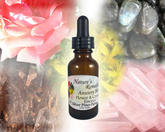 Anxiety Flower Essence - Crystal Essence - Nature's Remedies