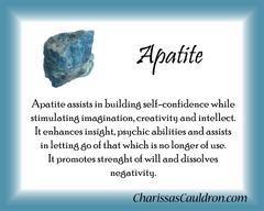 Apatite Crystal Essence - Nature's Remedies