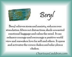 Beryl Crystal Essence - Nature's Remedies