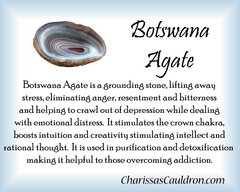 Botswana Agate Crystal Essence - Nature's Remedies