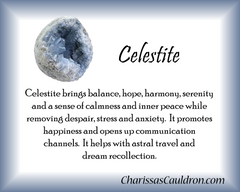 Celestite Crystal Essence  - Nature's Remedies