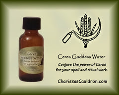 Ceres Goddess Water