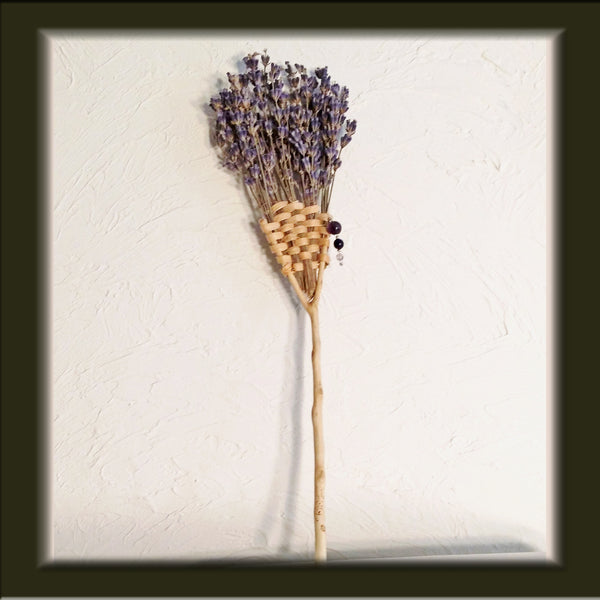 Handmade Lavender Mini Broom