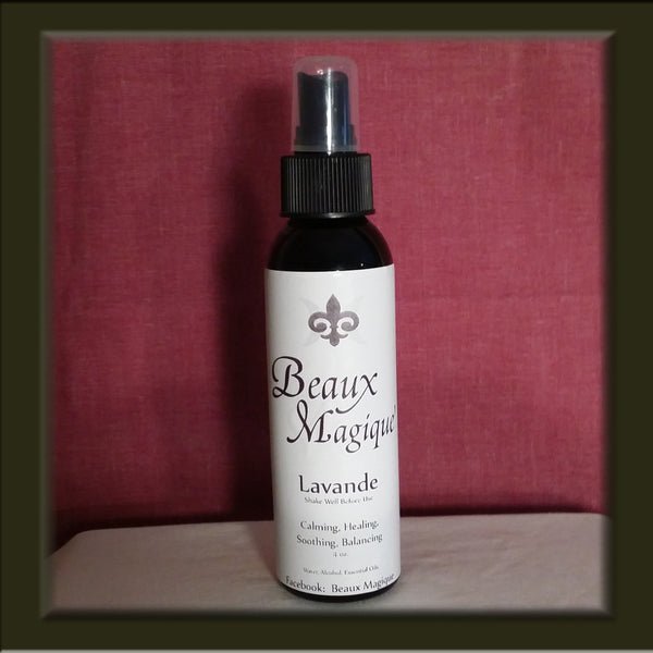 Lavande Spray by Beaux Magique - 4 ounce