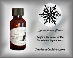 Snow Moon Water